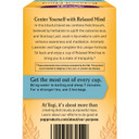 Yogi Tea - Relaxed Mind (6 Pack) - Supports Tranquility - Calming Tea With Gotu Kola And Lavender - Caffeine Free - 96 Organic Herbal Tea Bags