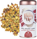 Pinky Up Red Velvet Cake Loose Leaf Tea | Yerba Mate Herbal Tea, 80-85 Mg Caffeine Per Serving, Naturally Calorie & Gluten Free | 4 Ounce Tin, 25 Servings