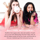 Pinky Up Red Velvet Cake Loose Leaf Tea | Yerba Mate Herbal Tea, 80-85 Mg Caffeine Per Serving, Naturally Calorie & Gluten Free | 4 Ounce Tin, 25 Servings