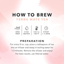 Pinky Up Red Velvet Cake Loose Leaf Tea | Yerba Mate Herbal Tea, 80-85 Mg Caffeine Per Serving, Naturally Calorie & Gluten Free | 4 Ounce Tin, 25 Servings