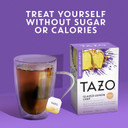 Tazo Glazed Lemon Loaf Herbal Tea Bags, Aromatic Blend, Caffeine-Free, 15 Count (Pack Of 6)