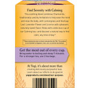 Yogi Tea Calming Tea - 16 Tea Bags Per Pack (4 Packs) - Organic Chamomile Tea - Supports A Sense Of Calm - Includes Lemongrass, Skullcap Leaf, Lavender Flower, Rose Hip & Licorice Root16 Count (Pack Of 4)