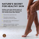 Hemp Seed Skin Butter, Guavalava - 8 Oz. - Total Body Moisturizer - Hemp Seed Oil, Jojoba Oil, Shea Butter - Vegan & Cruelty Free