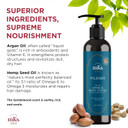 Mks Eco For Men Pilsner Hand & Body Lotion, Sandalwood Scent - 10 Oz - Hydrate, Smooth & Protect Skin - With Hemp Seed Oil & Argan Oil - Vegan, Cruelty Free