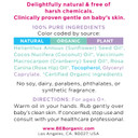 Beb Organic Nurturing Oil - Blend Of Rosehip And Cranberry Oils - Moisturizing Baby Oil For Daily Use On Preemie And Newborn Hair, Face And Body (2 Fl Oz.)