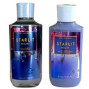 Bath And Body Works Gift Set Of 10 Oz Shower Gel And 8 Oz Lotion (Starlit Night), Multicolor