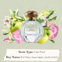 Tocca Eau De Parfum Set For Women, Giulietta (20Ml + 50Ml) - Fresh Floral, Pink Tulips, Green Apple, Vanilla Orchid, Hand-Finished Bottle
