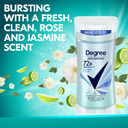 Degree Advanced Antiperspirant Deodorant 4 Count 72-Hour Sweat & Odor Protection Shower Clean Antiperspirant For Women With Motionsense Technology 2.6 Oz2.6 Ounce (Pack Of 4)