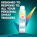 Degree Unlimited Antiperspirant Deodorant Dry Spray Fresh 2 Count Long-Lasting Sweat & Odor Protection With Antiperspirant Technology Smartadapt Tech 3.8 Oz