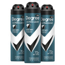 Degree Men Antiperspirant Deodorant Dry Spray Black + White 3 Count Protects From Deodorant Stains Antiperspirant For Men With Motionsense Technology 3.8 Oz