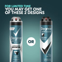 Degree Men Antiperspirant Deodorant Dry Spray Black + White 3 Count Protects From Deodorant Stains Antiperspirant For Men With Motionsense Technology 3.8 Oz