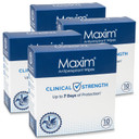Maximã¢Â® Clinical Strength Antiperspirant Wipes For Hyperhidrosis Excessive Sweating ÃÂ Reduces Sweat Up To 7-Days Per Use ÃÂ Antiperspirant For Men And Women Certain To Keep You Dri. 4 10 Packs (40 Count)4 Pack