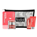 Rodial Dragons Blood Little Luxuries Kit - Sculpting Gel 0.51 Fl.Oz., Cleansing Water 3.38 Fl. Oz., Eye Gel 0.51 Fl.Oz., Jelly Eye Mask (1 Sachet) | Beauty Set | Hyaluronic Acid