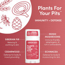 Green Goo Herbal Deodorant For Men And Women, Immunity + Defense With Cedarwood, Siberian Fir, Reishi Mushrooms, And Echinacea, 2.25 Ounce