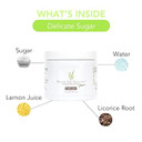 Sugar Me Smooth Menã¢ÂS Delicate Body Sugar Wax Kit ÃÂ Gentle On Skin And Less Painful Hair Removal In A Simple System, No Strips, No Heat, Water Soluble All-Natural Solution For All Skin & Hair Types