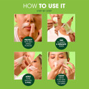 Nad'S Facial Wax Strips - Facial Hair Removal For Women - Waxing Kit With 48 Face Wax Strips + 8 Calming Oil Wipes + Skin Protection Powder