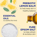 Dr Teal'S Foaming Bath With Pure Epsom Salt, Prebiotic Lemon Balm & Essential Oils, 34 Fl Oz (Pack Of 4) (Packaging May Vary)34.00 Fl Oz (Pack Of 4)