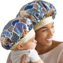 Red By Kiss 2-In-1 Mommy & Me Bonnet Sleeping Caps Hair Bonnet Hair Wrap
