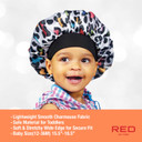 Red By Kiss Toddler Satin Bonnet Sleep Caps Hair Wraps Hair Bonnet