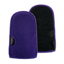 Fake Bake In The Buff Exfoliating Mitt - Washable Reusable Self Tanner Lotion, Spray Or Foam Prep Glove For Buffed Tan-Ready Skin - Dead Skin Remover, Buffer, Smoother - 1 Professional Mitt