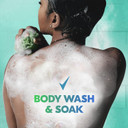 Degree Body Wash And Soak Post-Workout Recovery Skincare Routine Exfoliating Tea Tree + Epsom Salt + Electrolytes Bath And Body Product, 22 Fl Oz (Pack Of 4)