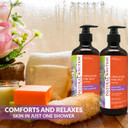 Natural Solution Pink Salt Body Wash, Relax & Purifying Body Wash With Organic Lavender Oil - 500 Ml