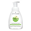 Attitude Foaming Hand Soap, Plant And Mineral-Based Ingredients, Vegan And Cruelty-Free Personal Care Products, Green Apple & Basil, 10 Fl Oz10 Fl Oz (Pack Of 1)