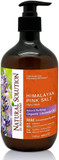 Natural Solution Himalayan Pink Salt Liquid Hand Soap, Relax & Purifying, Lavender Oil - 14 Ozpack 1