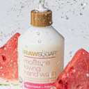 Raw Sugar Hand Wash Variety Bundle - Lemon Sugar, Watermelon + Fresh Mint, Pineapple + Maqui Berry + Coconut & Raw Coconut + Mango, Formulated Without Sulfates & Parabens (16.9 Fl. Oz, Pack Of 4)
