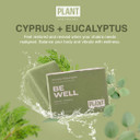 Plant Apothecary Eucalyptus Soap Bar - Be Well 5Oz Scented, Vegan Soap With Shea Butter And Vitamin C For Skin, Moisturizer And Anti-Aging Protection