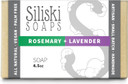 Simple Skincare By Siliski Soap, Hard, Gentle, Bath Soap, All Natural, Vegan And Palm Free - Rosemary + Lavender, 4.5 Oz