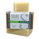 Simple Skincare By Siliski Soap, Hard, Gentle, Bath Soap, All Natural, Vegan And Palm Free -Spearmint + Eucalyptus, 4.5 Oz