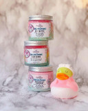 Unicorn Dreams Body Scrub, Whipped Bath Soap & Body Butter Bundle