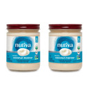Nutiva Organic Coconut Manna Purã£Â©Ed Coconut Butter, 15 Oz (Pack Of 2), Usda Organic, Non-Gmo, Whole 30 Approved, Vegan, Gluten-Free & Keto, Creamy Spread To Boost Smoothies & Oatmeal