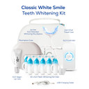 Glo Science  Glo Classic Brilliant Teeth Whitening Device Kit W/Patented Illuminating Heat Warming Mouthpiece And Led Light Technology  Designed For Sensitive Teethclassic White