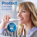 Philips Sonicare Protectiveclean 5100 Electric Rechargeable Toothbrush With Genuine Philips Sonicare Optimal Gum Health Replacement Toothbrush Heads,White 3-Pk
