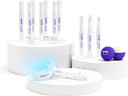 SmileDirectClub Mega Whitening Bundle  3 Complete Premium Teeth Whitening Gel Treatments, 1 LED Teeth Whitening Light, SmileDirectClub Lip Balm