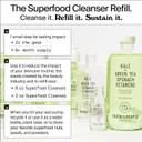 Youth To The People Superfood Cleanser (8oz) + Refill (16oz) - Gentle Vegan Daily Face Wash - 6+ Month Supply