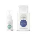 Balance Me Cleanse + Clear Duo - Congested Skin Serum & Flash Cleanse Micellar Water - Vegan & Cruelty-Free - For Acne-Prone Skin Balance Me Cleanse + Clear Duo - Congested Skin Serum & Flash Cleanse Micellar Water - Vegan & Cruelty-Free - For Acne-Prone Skin