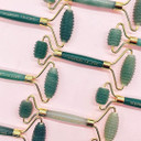 Salt By Hendrix - Face Roller Textured Jade | Clean, Non-Toxic, Natural Skincare