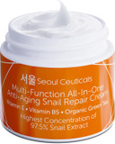 Seoulceuticals Korean Skin Care Set - Contains Snail Cream Moisturizer + Korean Jelly Mask - This Potent Korean Skincare Set Provides Healthy, Youthful & Glowing Skin