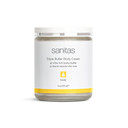 Sanitas Skincare Triple Butter Body Cream, Body Butter, Dry Skin, Shea Butter, Antioxidants, 8 Ounces