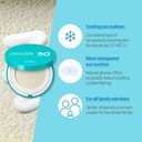 Scinic Enjoy All Round Airy Sun Cushion Ex Spf50+Pa++++0.88Oz (25G) | Cooling Uv Protection & Natural Tone-Up From Face To Body For All Family Members | Korean Skincare