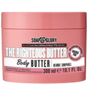 Soap & Glory The Righteous Butter Moisturizing Body Butter - Skin Hydration Body Moisturizer with Vitamin E, Rosehip Seed Oil & Shea Butter - Rich Body Cream for Soft & Smooth Skin (300ml)10.10 Fl Oz (Pack of 1)