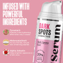 Dark Spot Corrector, Dark Spot Remover For Face - For Stubborn Dark Spots Serum, Dark Spot Remover With Kojic Acid, Alpha Arbutin, Mulberry Extract, Brightening Discoloration Correcting Serum