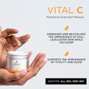 Image Skincare, Vital C Hydrating Overnight Masque, Revitalizing Sleeping Facial Mask With Blue-Green Algae Extract And Hyaluronic Acid, 2 Oz