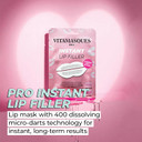 Instant Lip Filler For Plumped Lips In 30 Mins By Vitamasques, 3 Pack - Vegan Collagen, Multi-Molecular Hyaluronic Acid & 400 Dissolving Micro-Dart Technology For Instant & Long-Lasting Results1 Count (Pack Of 3)