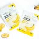 Soo'Ae X Food Story Sheet Mask - Banana [Moisturizing] 1 Ea Vegan Natural Korean Sheet Mask For Dry Skin Deep Hydration Moisturizing Radiancebanana