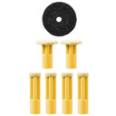 Pmd Personal Microderm Replacement Discs - Includes 6 Discs And 1 Filter - For Use With Classic, Plus, Pro, Man, And Eliteyellow - Intense Body
