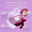 Glow Recipe Plum Plump Hyaluronic Acid Face Cream (50 Ml) + Mini Travel Size (20 Ml) - Daily Hydrating Skin Moisturizer To Plump, Balance, And Brighten Skin - Vegan Whipped Gel For A Daily, Dewy Glow Glow Recipe Plum Plump Hyaluronic Acid Face Cream (50 Ml) + Mini Travel Size (20 Ml) - Daily Hydrating Skin Moisturizer To Plump, Balance, And Brighten Skin - Vegan Whipped Gel For A Daily, Dewy Glow
